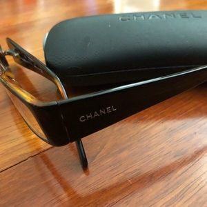 Black Chanel Glasses Frame + Original Case